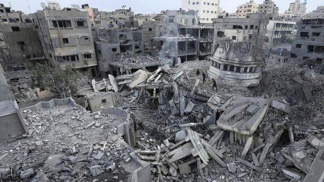 PBB Klaim Lebih 263 Ribu Orang Mengungsi Imbas Perang Hamas-Israel di Gaza