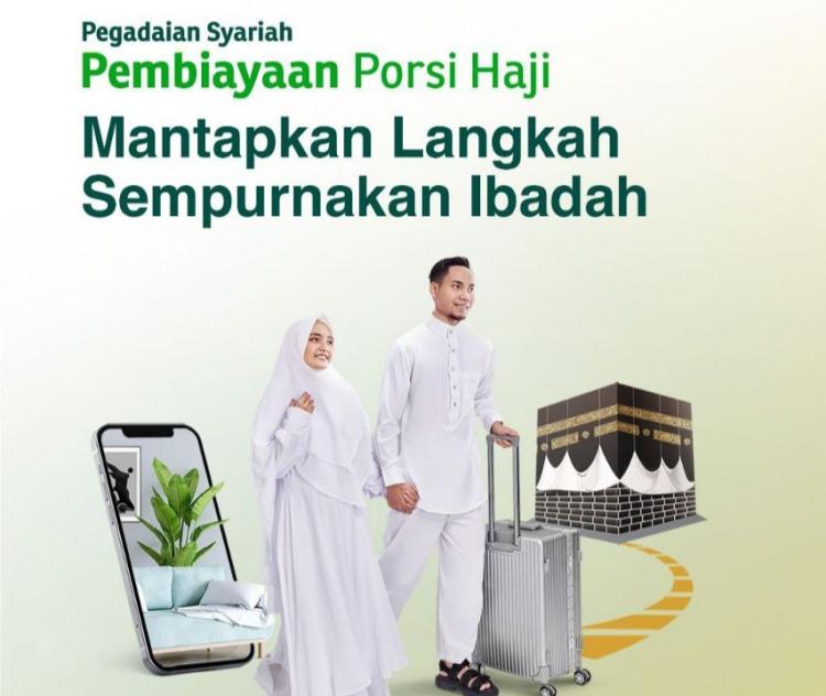 Pegadaian Syariah Sediakan Pembiayaan Porsi Haji yang Mudah dan Terjangkau