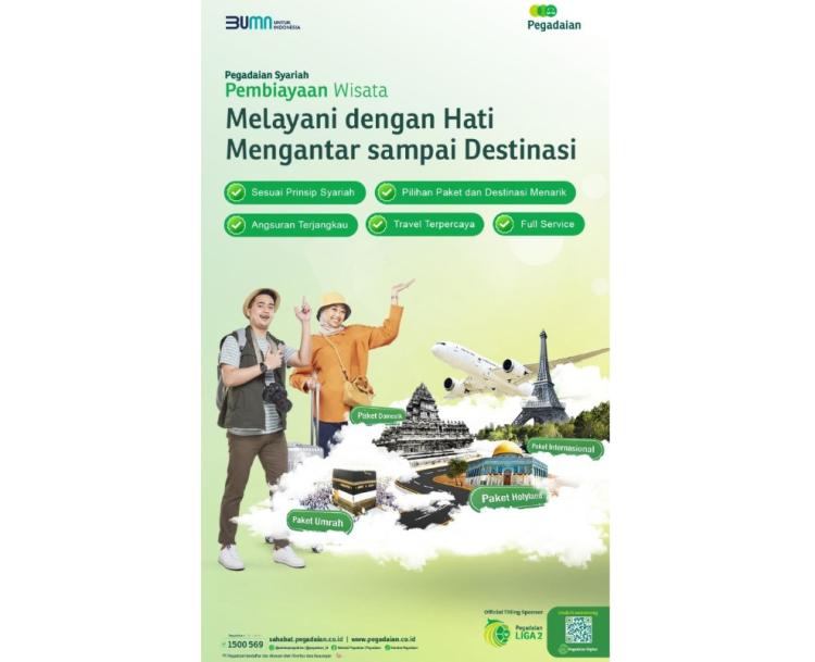 Pegadaian Syariah, Solusi Pembiayaan Wisata dengan Prinsip Syariah