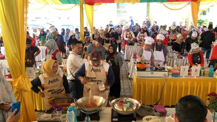 Bupati, Sekda hingga Kepala OPD Pemkab Karimun Berlomba Masak Asam Pedas dan Nasi Goreng