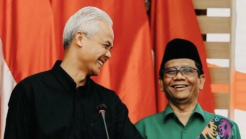 Ganjar Pranowo dan Mahfud MD Susul Pasangan AMIN Daftar Capres-Cawapres ke KPU RI