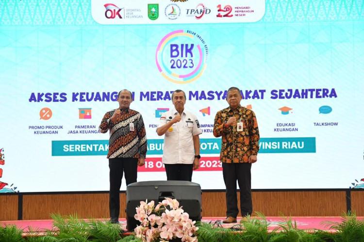 Acara Puncak Bulan Inklusi Keuangan 2023 Berlangsung di MDM BRK Syariah