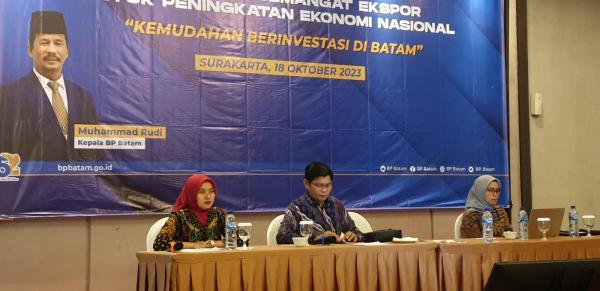 BP Batam Ajak UMKM Solo Investasi di Kawasan Perdagangan Bebas Batam