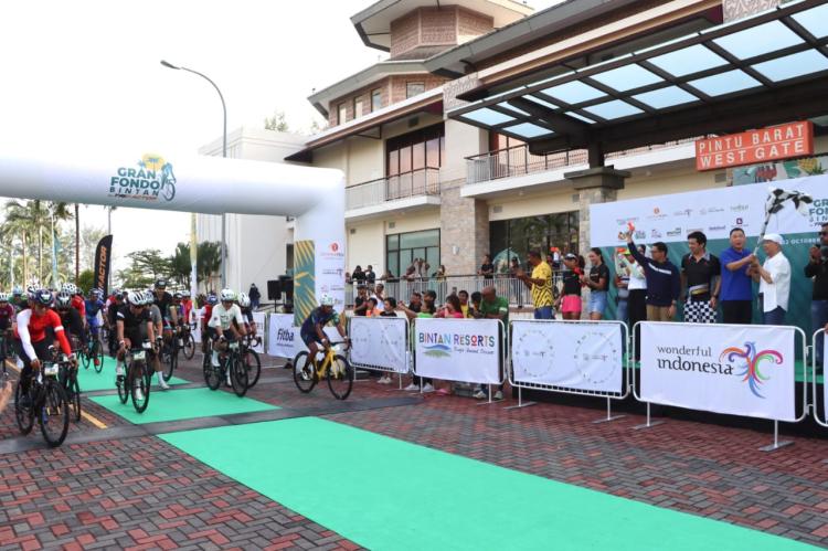 Gran Fondo Bintan 2023, Ratusan Atlit Dunia Jajal Sejumlah Tantangan di Pulau Bintan