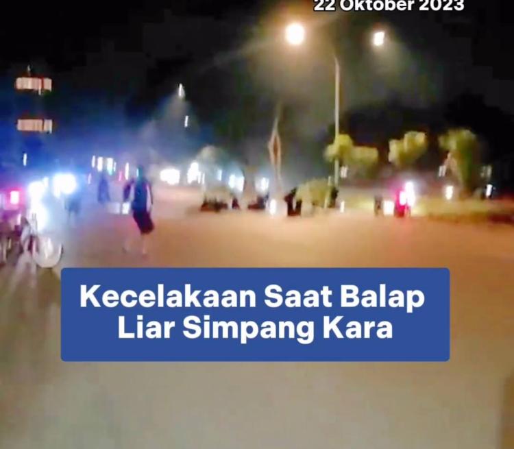 Balap Liar di Simpang Kara Meresahkan, Polisi Bakal Perketat Patroli Malam di Batam
