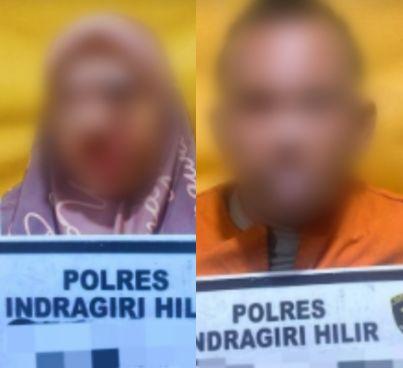 Pasutri di Indragiri Hilir Riau Jadi Pengedar Sabu, Terancam 20 Tahun Penjara