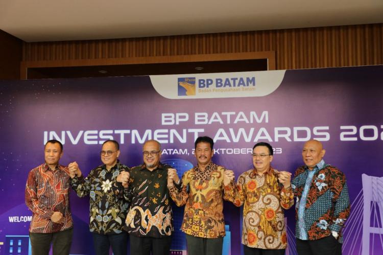 Investment Award Dukung Pertumbuhan Investasi, Diapresiasi oleh Kepala BP Batam