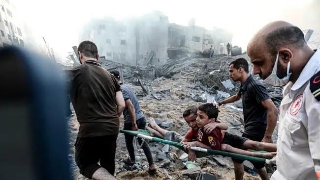 Tim Medis Palestina Klaim Israel Gunakan Bom Fosfor Putih Serang Gaza, Banyak Anak Jadi Korban