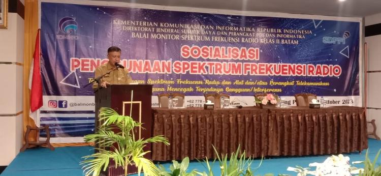  Balmon Batam dan Diskominfo Kepri Gelar Sosialisasi Penggunaan Frekuensi Radio Tertib, Efektif, dan Aman