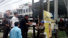Satpol PP Segel Tiang Fiber Optik Ilegal di Pekanbaru, Provider Diberi Waktu 3 Hari Urus Izin