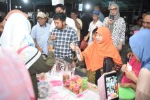 Syahid Ridho Apresiasi Bazar UMKM Graha Nusa Batam, Gerakkan Ekonomi Dari Kita Untuk Kita