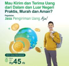 Pegadaian Luncurkan Jasa Pengiriman Uang Internasional dan Domestik yang Praktis, Murah, dan Aman
