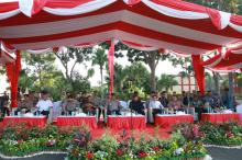 Sekda Kepri Hadiri Simulasi Sispamkota Pemilu 2024 di Batam