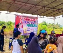 Pasar Murah di Pekanbaru, Disperindag Jual Beras Rp10.600 Per Kilogram Bantu Warga