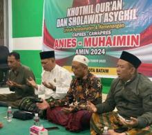 DPC PKB Batam Iringi Pendaftaran AMIN di KPU RI dengan Khatmil Quran dan Sholawat Aysgil