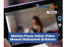 Penyebar Video Syur Mahasiswi di Batam Ditangkap Polisi