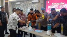 Ribuan Pil Ekstasi Merek Tiger Diblender Satresnarkoba Polres Karimun