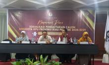 Pendaftaran Calon Komisioner Komisi Pemilihan Umum (KPU) Riau DibukaÂ 