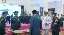 Jokowi Resmi Lantik KSAD yang Baru Letjen Agus Subiyanto Gantikan Dudung Abdurachman