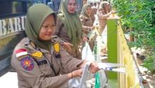 Satpol PP Pekanbaru Bakal Tindak Caleg Pasang Spanduk Kampanye di Pohon