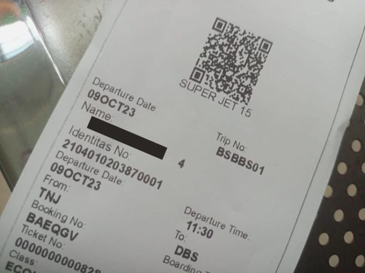 Mulai Pertengahan Bulan November Pelabuhan di Tanjungpinang Berlakukan Tiket Digital