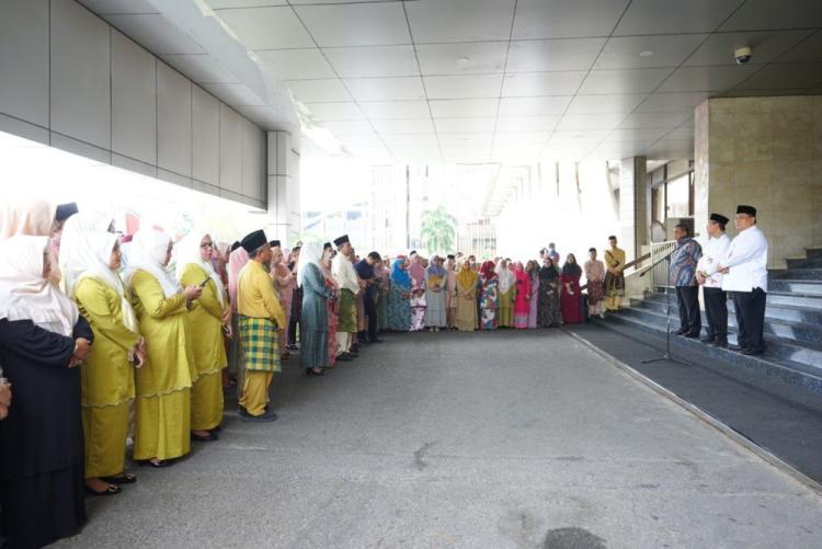 Masa Jabatan Berakhir, Gubernur Syamsuar Pamit ke Pegawai Pemprov Riau