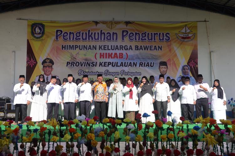  Ansar Kukuhkan Pengurus HIKAB Kepri Masa Bakti 2023-2028