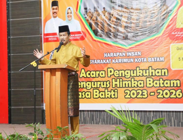 Rudi Ajak Masyarakat Batam Bersatu dan Dewasa Jelang Pemilu presiden dan Pileg 2024