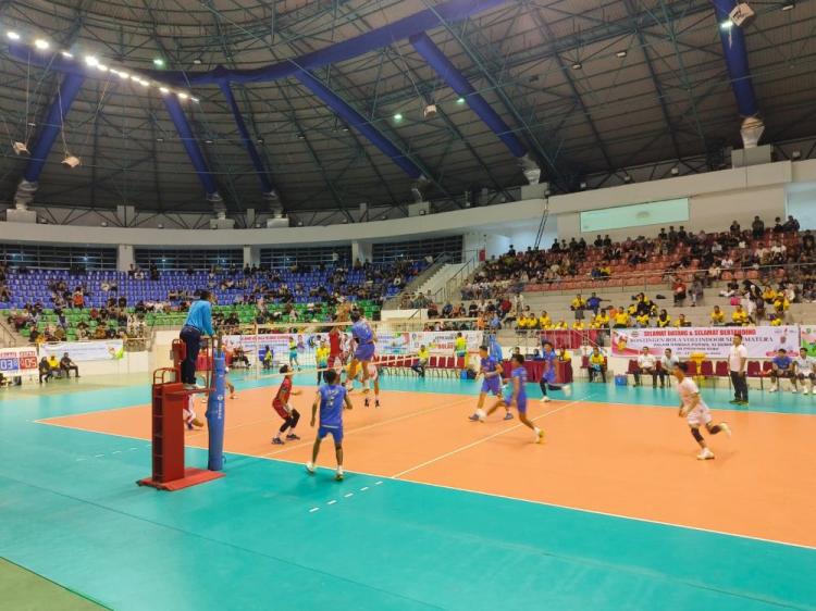 Drama Lima Set, Tim Voli Riau Tundukkan Kepri di Porwil Sumatera XI