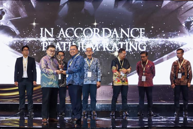 Terapkan Prinsip Keberlanjutan, bank bjb Raih Platinum Rank Asia Sustainability Reporting Rating 2023