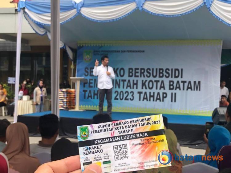 Bantuan Sembako Subsidi Tahap 2 Pemko Batam, Berikut Isi Tiap Paket yang Diterima Warga