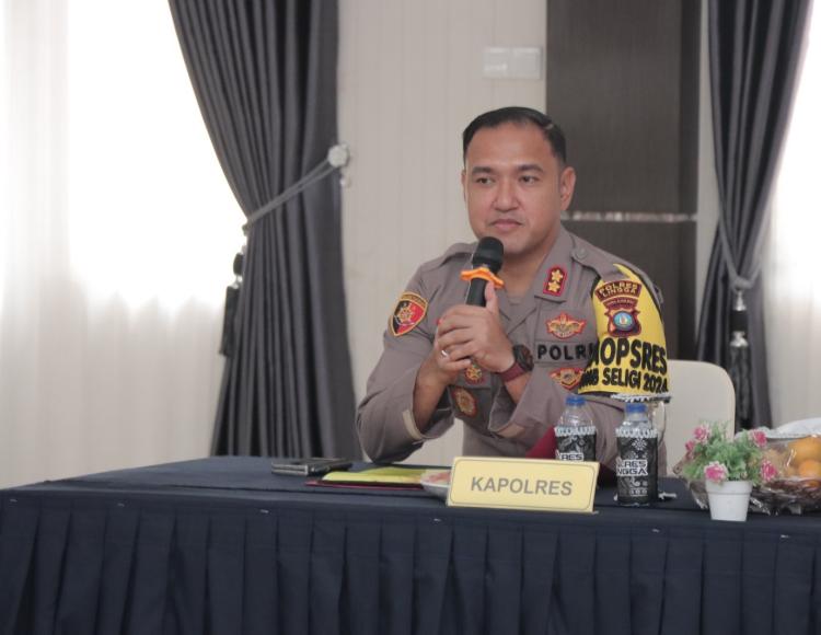 Siaga Pemilu, Kapolres Lingga Ajak Anggota Jaga Netralitas dan Kamtibmas