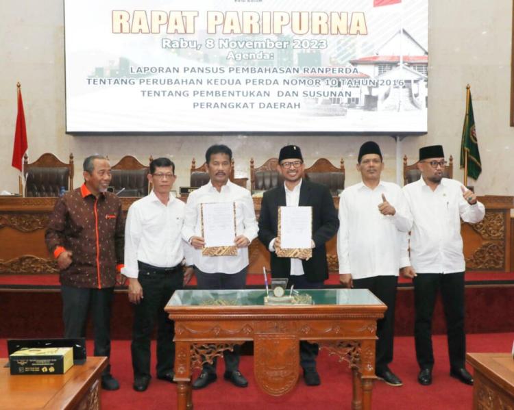 Berikut Dua OPD Baru yang Disetujui Pemko dan DPRD Batam untuk Segera Dibentuk