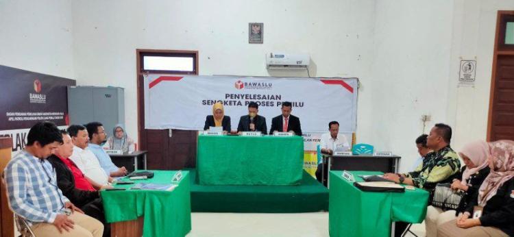 KPU Inhu Bersama Demokrat Sepakati Penyelesaian Sengketa Pemilu
