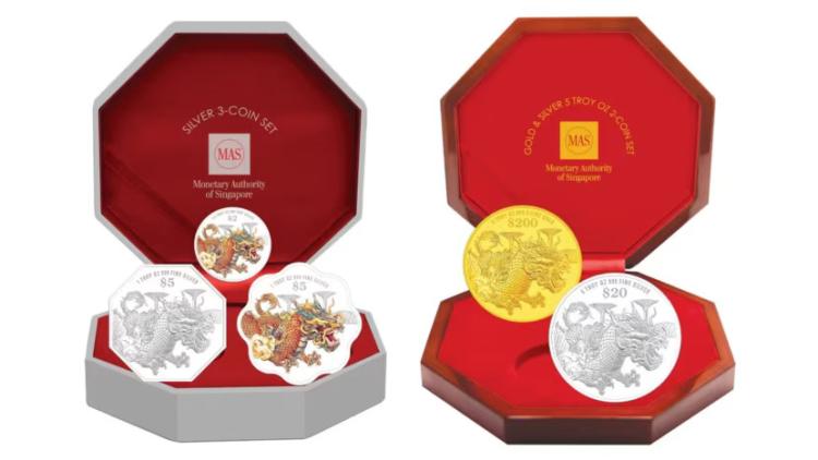 Singapura Luncurkan Koin Almanak Naga Tahun 2024, Seperti Apa Spesifikasinya?