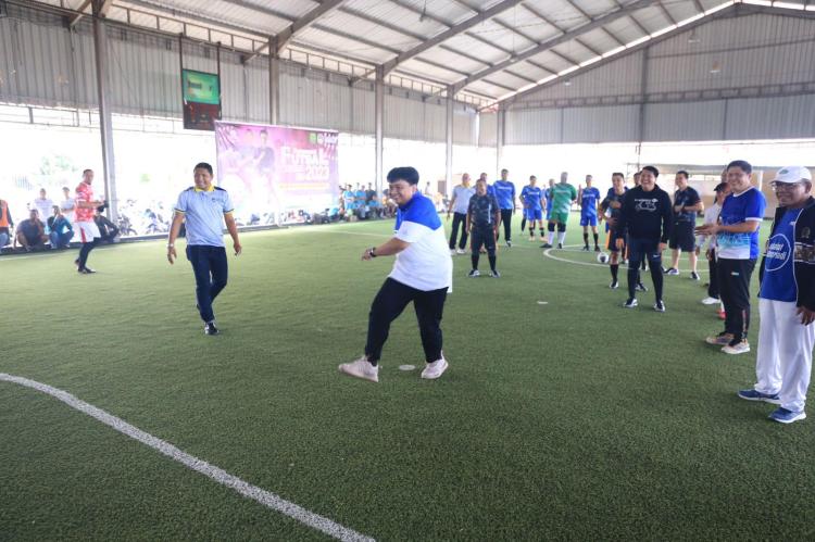 Turnamen Futsal Wali Kota CUP 2023 antar OPD Resmi di Mulai