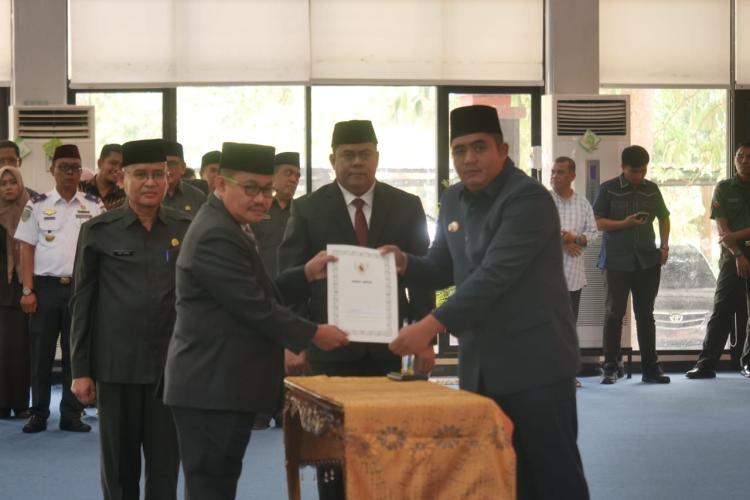 Lima Pejabat Pimpinan Tinggi Pratama di Bintan, Kadinkes Diangkat Jadi Asisten