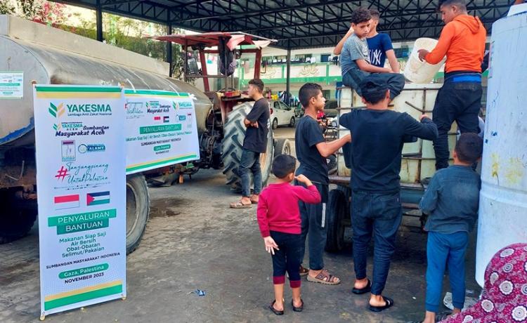 Pelajar di Tanjungpinang Patungan Bantu Palestina, Terkumpul Rp. 231 Juta
