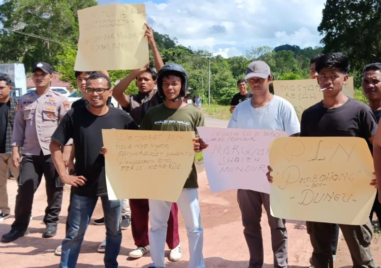 Pemadaman Listrik Bergilir di Lingga Tak Kunjung Usai, Aliansi Pemuda Minta Pertanggungjawaban PLN