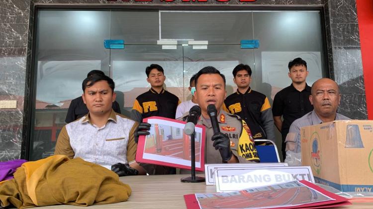 Pencuri Kotak Infaq Peduli Palestina di Karimun Ditangkap Polisi, Ngaku Buat Makan