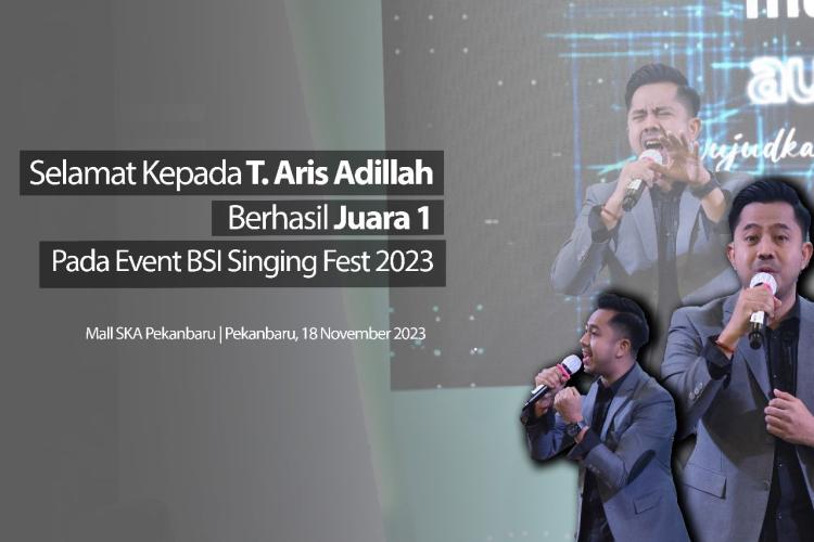 Suara Emas Pegawai BRK Syariah Juarai Festival BSI Singing 2023