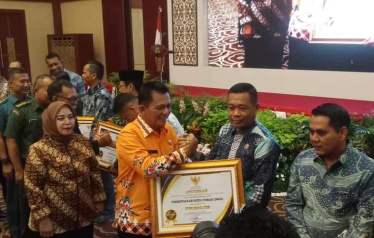 Pemkab Lingga Raih Predikat 
