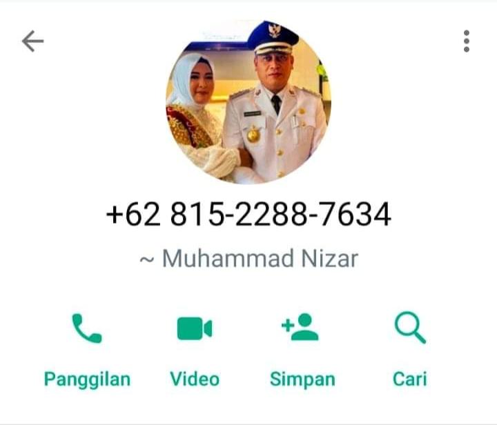 Waspada, Penipuan Online Berkedok Bupati Lingga Menyebar di WhatsApp