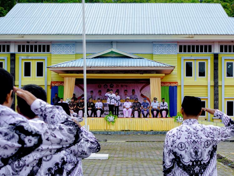 HUT PGRI ke-78 dan Hari Guru Nasional di Bintan, Digelar di Simpang Lagoi