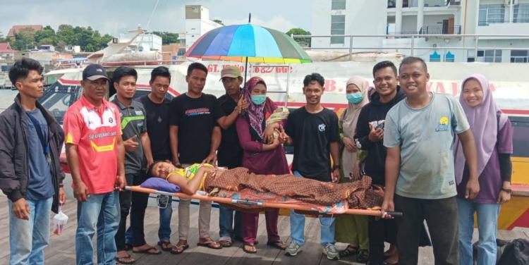 Bayi Mungil yang Lahir di SB Karunia Jaya Tujuan Karimun Diberi Nama Putri Karunia Dewi