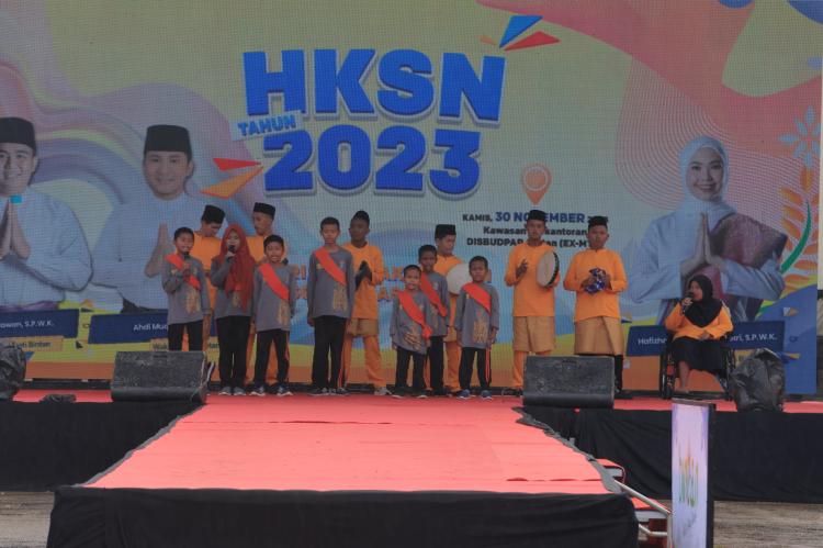 Hari Kesetiakawanan Sosial Nasional di Bintan Dihari Jadi ke-75 Kabupaten Bintan