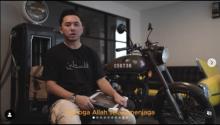 Ananda Omesh Lelang Motor Kesayangan untuk Membantu Palestina