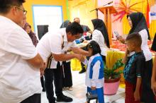 Bantuan Seragam Sekolah Gratis untuk Siswa Baru Tahun 2023, Kembali di Salurkan Pemda Bintan