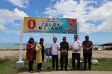 Gubernur Ansar Tinjau Perbatasan Telok Melano dan Kunjungi Pejabat Daerah Lundu, Sarawak Malaysia