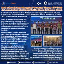 INFOGRAFIS: Bank Indonesia Kepri Menggelar Pertemuan Tahunan KUPVA BB dan Layanan Remitansi untuk Mengawal Stabilitas Ekonomi dan Keamanan di Daerah